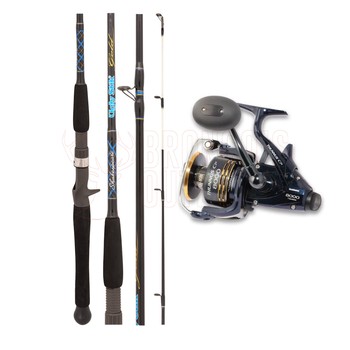 Shakespeare Ugly Stik Gold 5'6" 10-15kg + Shimano Thunnus CI4 8000