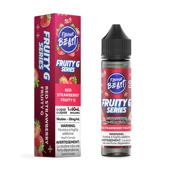 Flavour Beast Fruity G Series - Red Strawberry Fruity G 60ml Salt