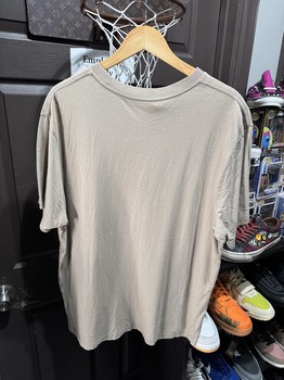 All Saints Small Logo Tee Tan - view 2