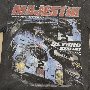 Majestik Beyond Redline Graphic Oversize Tee • Brand New [7083] - view 5