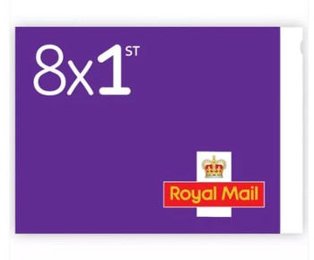 Royal Mail 8 x 1st Class Stamps
