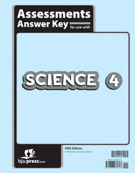 BJU SCIENCE 4 ASMT KEY 5ED