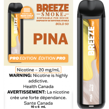 BREEZE SMOKE PRO - Caribbean White (Pina)