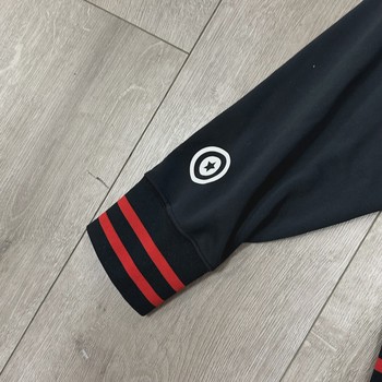 A Bathing Ape (BAPE) Black Jersey Shark Full-Zip Hoodie Track Jacket • Pre-Owned [4188] - view 6