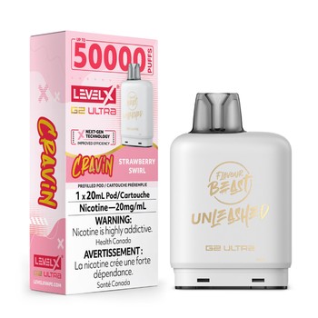 Level X Flavour Beast Cravin' G2 Ultra 50K Pod - Strawberry Swirl