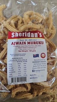 Sheridan Ajwain Murukku 190gm