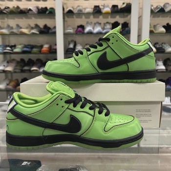 Nike SB Dunk Low The Powerpuff Girls Buttercup • Pre-Owned [1672] - view 7