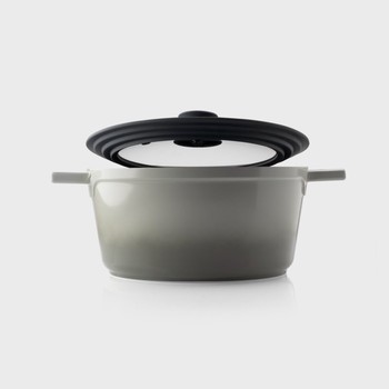 SILICONE AND GLASS UNIVERSAL PAN LID - 20/22/24CM