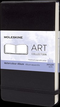 Moleskine - Pocket Watercolour Album Black - ARTMM803