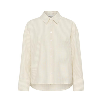 Lennie Boxy Shirt - Snow white