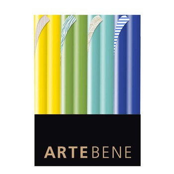 Artebene -Nautical Stripes Roll Wrap Assort 70x150cm-140450