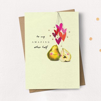 Stephanie Rose - Amazing Other Half Pears Card - SDAM06(D)