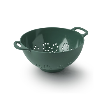 MELAMINE SMALL COLANDER - FOREST GREEN
