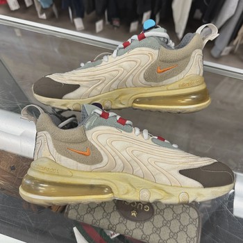 Nike Air Max 270 React ENG Travis Scott Cactus Trails • Pre-Owned [7679] - view 3