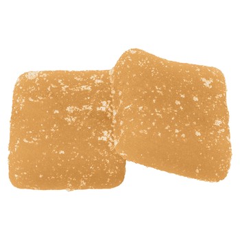 Real Fruit Sour Peach Mango 3:1 CBG:THC Soft Chews / 2 Pack / Gummies / Sativa