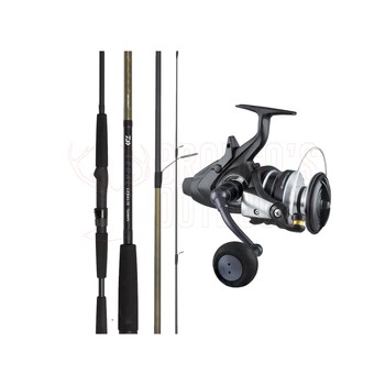 Daiwa Legalis 762MHFS 7'6" 4-8kg + Free Swimmer 3000 BR Rod & Reel Combo