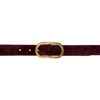 Luna bold belt - Burgundy