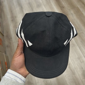 authentic Off-White c/o Virgil Abloh Diagonal Stripes Baseball Cap • Pre-Owned [8917] - view 2