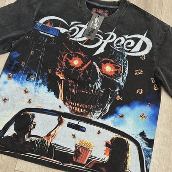Godspeed Drive In T-shirt Black Wash  • Brand New [3841] - view 2