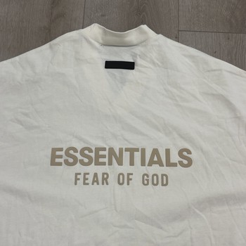 Fear of God Essentials V-Neck 'Cloud Dancer' • Brand New [7944] - view 5