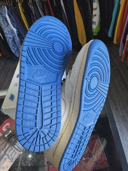 Air Jordan 1 Retro Low Original SP Fragment  x Travis Scott Sail Military Blue • Brand New [4309] - view 4
