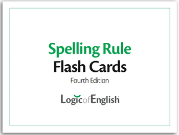 LOGIC OF ENGLISH SPELLING RULE FLASH CARDS