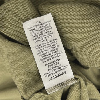 Burberry olive polo • Pre-Owned [5645] - view 2