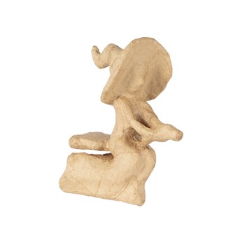 Decopatch Witch on her Broomstick - 10x5x12cm - Kraft