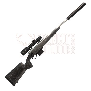 Howa 1500 Mini S/S .223 Threaded + Stocky Stock's Carbon Stock+ Nikko Stirling Boar Eater 1-4x24 No.4 + Super Sonic Suppressor + Tactical bolt knob
