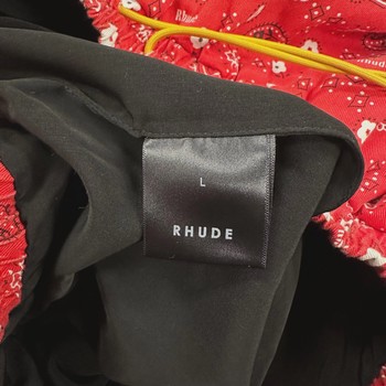 Rhude Red Bandana Shorts • Pre-Owned [6542] - view 3
