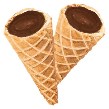 Rosin Waffle Cones Chocolates Hybrid