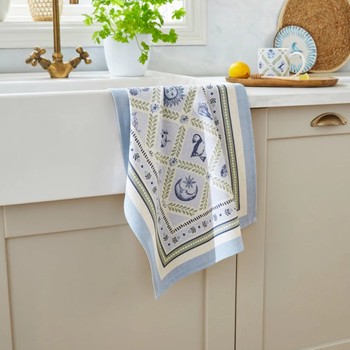 COASTAL TREASURES TEA TOWEL