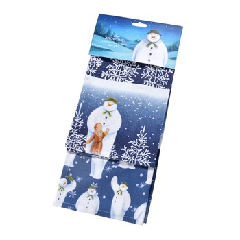 THE SNOWMAN COTTON TEA TOWEL - SET OF 2