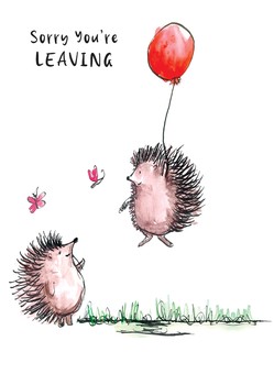 Portfolio - Leaving Hedgehog Balloon
