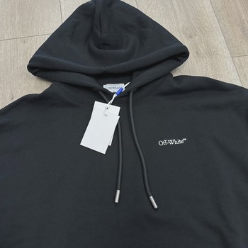 Off-White Pixel Diagonal Skate logo hoodie • Brand New [6170] - view 8