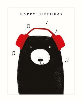 The Art File Bear Headphones BE28