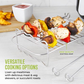 AIR FRYER ACCESSORY SET - 8 PIECES