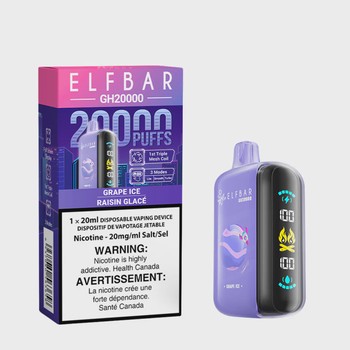 Elf Bar GH20K Elf Bar GH20k – Grape Ice