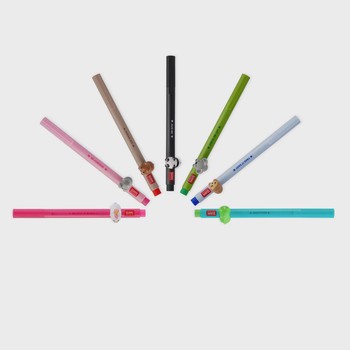 Legami Gel Pen With Animal Decoration - Lovely Friends