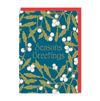 Ohh Deer - Seasons Greetings Mistletoe | Greeting Card (A6) - 13463