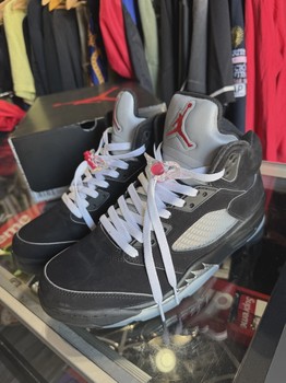Air Jordan 5 Retro Original Black Metallic Reimagined • Pre-Owned [0296] - view 2