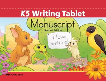 Abeka K5 Writing Tablet