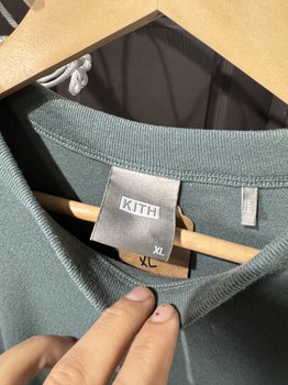 KITH Womens Green Crop Top - view 2