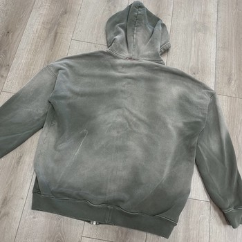 Mooji Mooji OVERSIZED ZIP-UP HOODIE AGED STONE • Pre-Owned [3004] - view 8