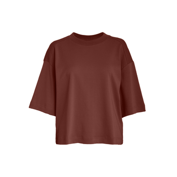 Fiola T-shirt · maroon red