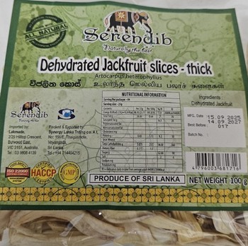 Serendib Dehydrated Jackfruit Slices100g