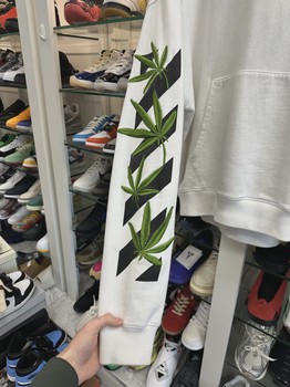 Off White Mariguana Hoodie • Pre-Owned [3939] - view 5