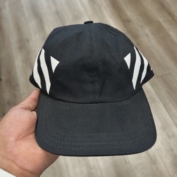authentic Off-White c/o Virgil Abloh Diagonal Stripes Baseball Cap • Pre-Owned [8583] - view 6