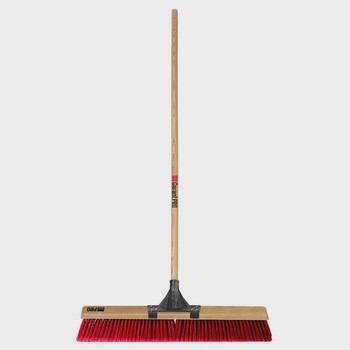 GARANT - Push Broom, 24", Multi, Wood Handle