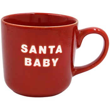 'SANTA BABY' RED MUG